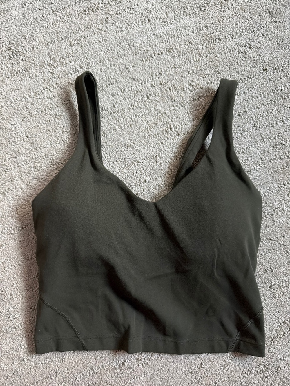 lululemon olive align tank